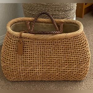 Ralph Lauren Straw Purse.